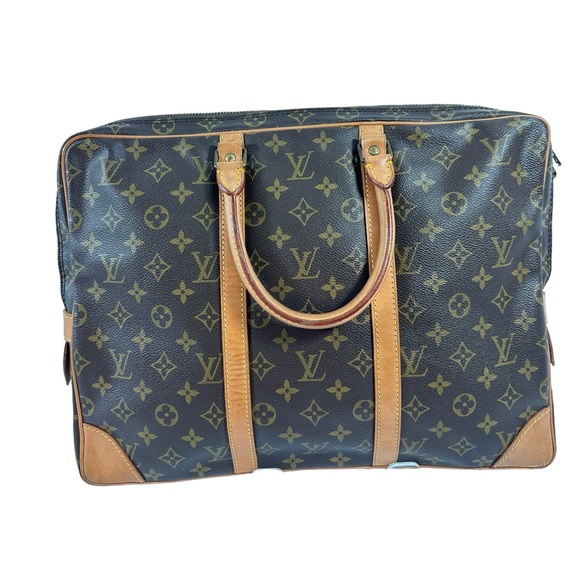 Vintage Louis Vuitton Porte Documents voyage monogram briefcase portfolio - Picture 11 of 16